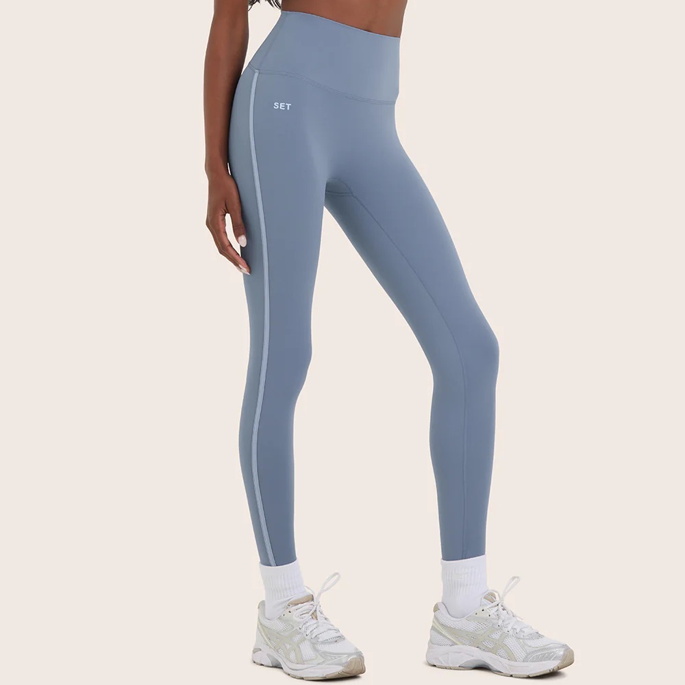 Set Active Sportbody (Bloopers) Sporty High-Rise Stripe Leggings